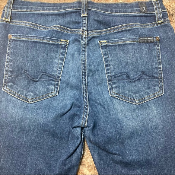 7 For All Mankind Ankle Gwenevere Jeans - Picture 7 of 7